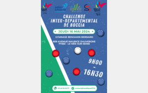Challenge Boccia Inter- Départemental (77 / 91)