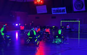 Claye-Souilly s’illumine au rythme du Hand Fauteuil Fluo