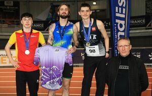 Weekend fructueux pour nos athlètes aux championnats de France !
