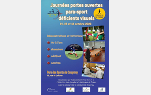 Week-end Para-Sports Déficients Visuels à Coupvray