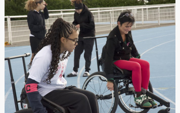 Le CDH 77 en piste pour Octobre Rose : le handisport à l’honneur !