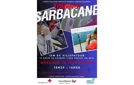 Inscriptions ouvertes tournoi de sarbacane IEM Villepatour