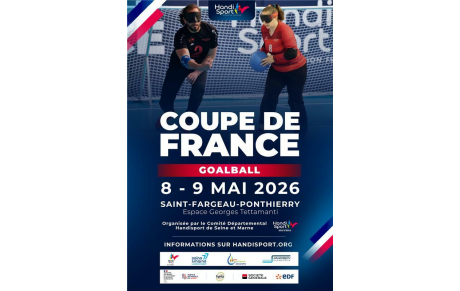 La Seine-et-Marne, hôte de la Coupe de France de Goalball 2026