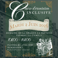 Une journée de course d’orientation inclusive au Domaine de la Grange